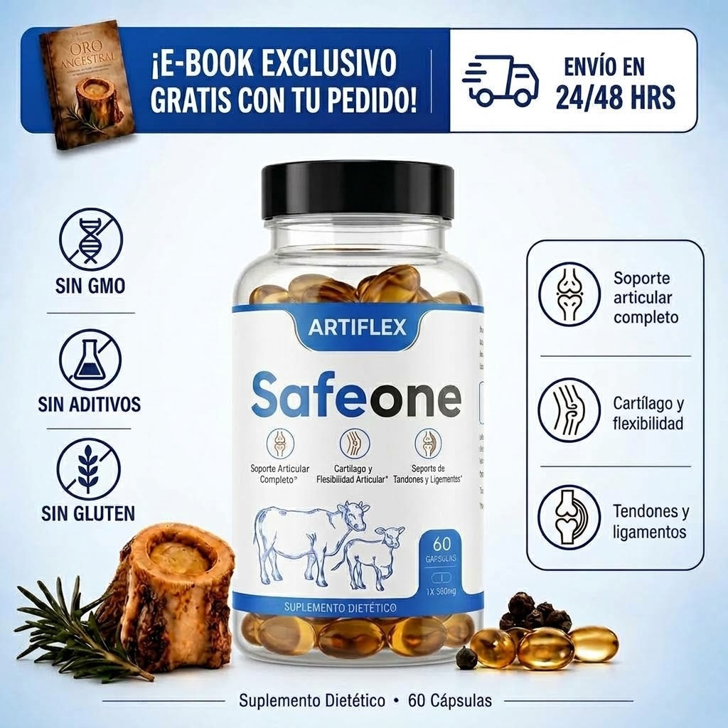 Safebone® — Alivia de forma natural la inflamación de articulaciones para recuperar movimiento cómodo y sin dolor