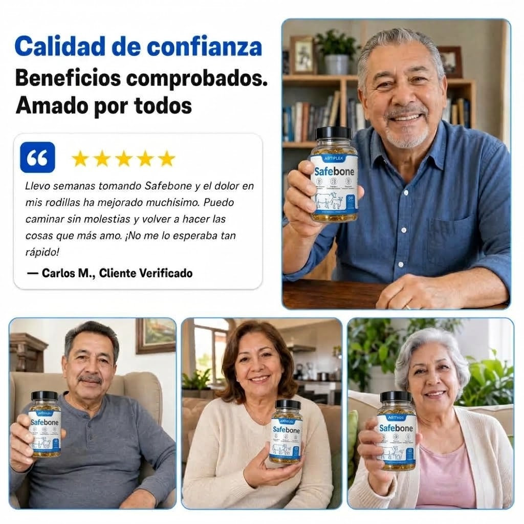 Safebone® — Alivia de forma natural la inflamación de articulaciones para recuperar movimiento cómodo y sin dolor