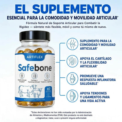 Safebone® — Alivia de forma natural la inflamación de articulaciones para recuperar movimiento cómodo y sin dolor